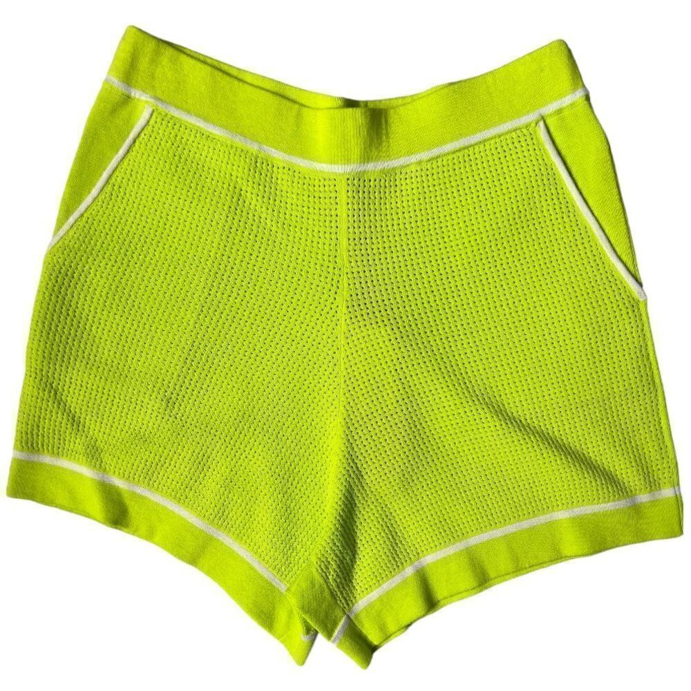 PINKO  Shorts Teverga - 1G176E Y7ZB Teverga - Yellow Green Size S